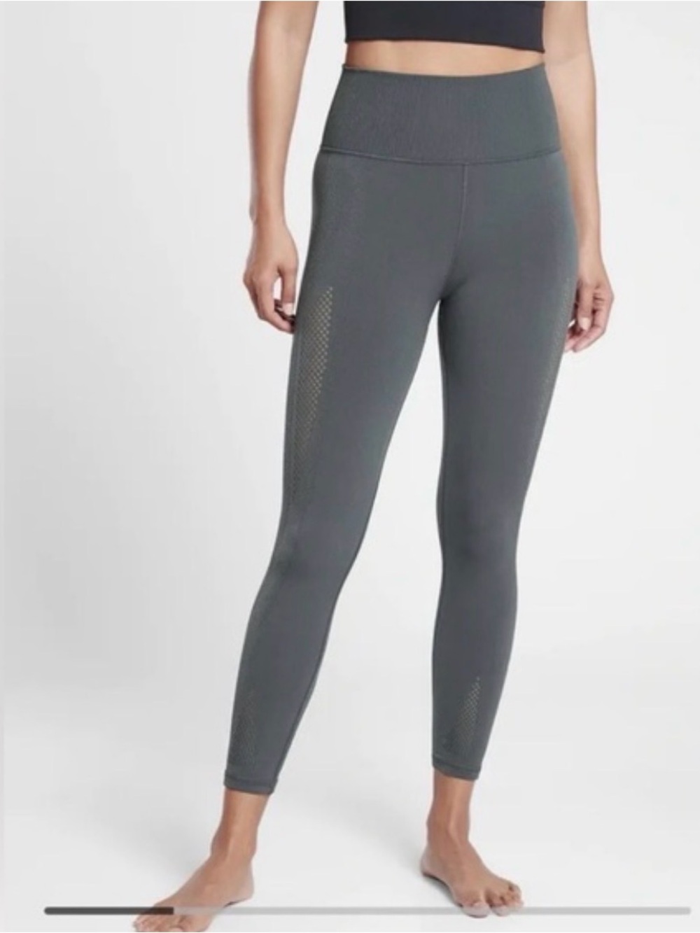 Athleta Mudra Leggings with Mesh Details | Size | Small/Medium |